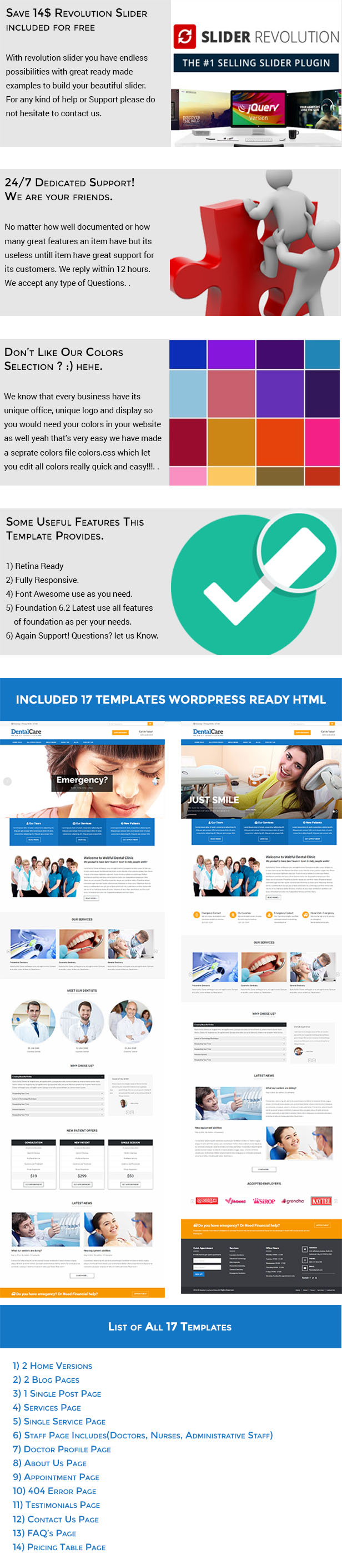 dental care description