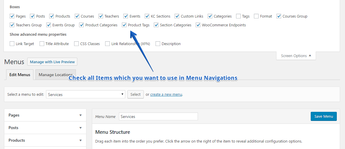 Menu Optimization