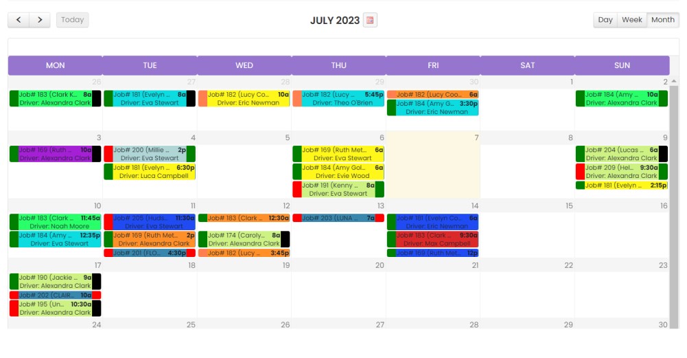 RepairBuddy next repair calendar