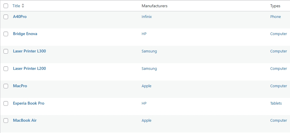 add several repair devices you want and manage like pro