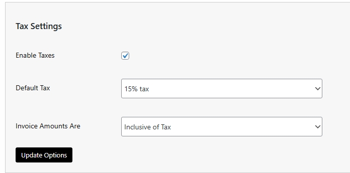 easy tax configurations