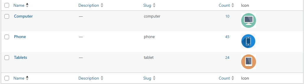 various types of devices can be added