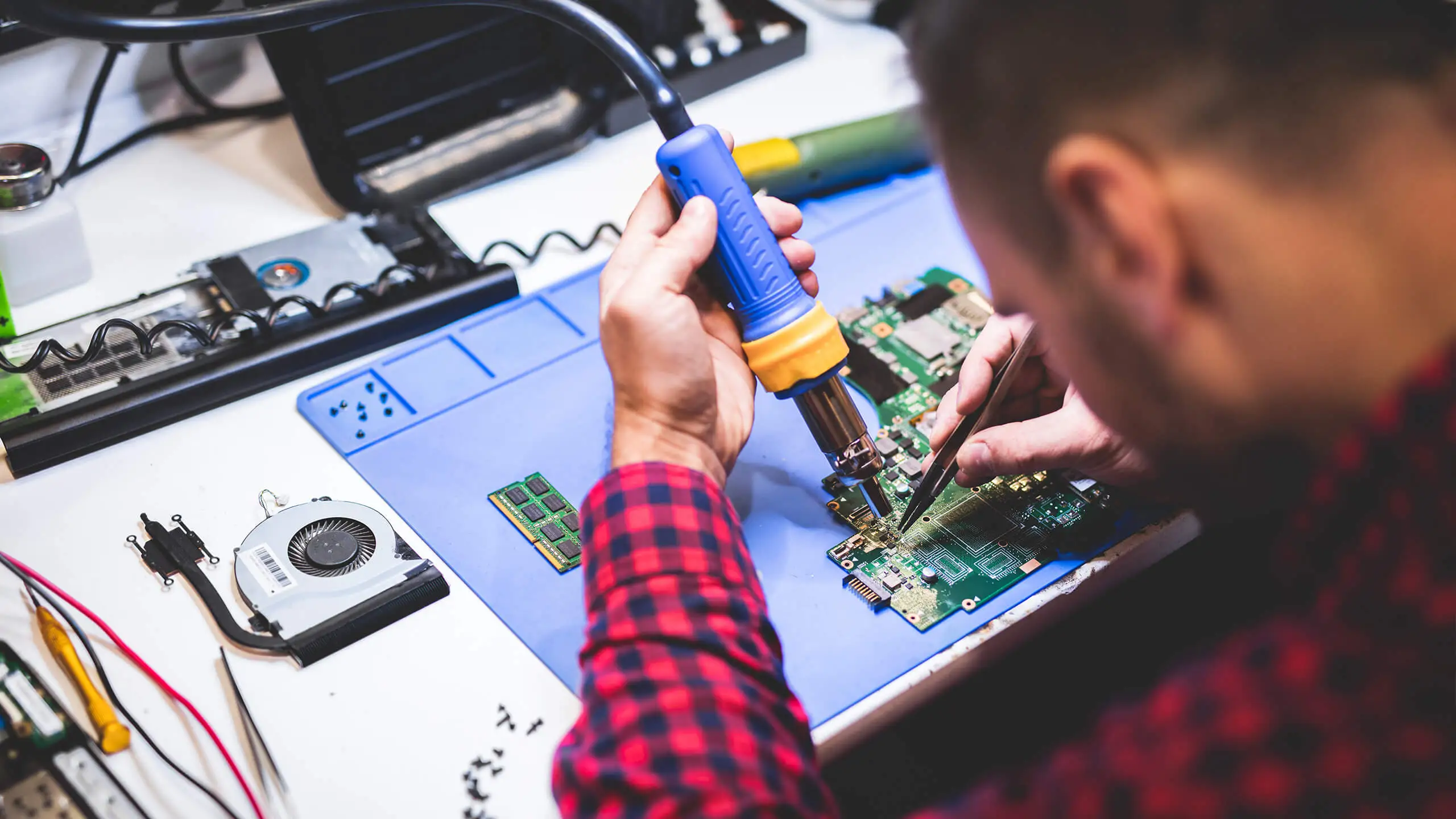 electronics repair shop software