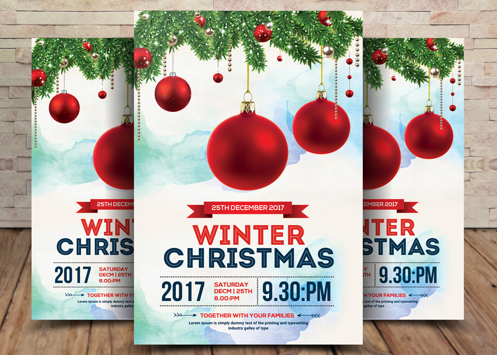 Free and Premium Flyers Psd Templates