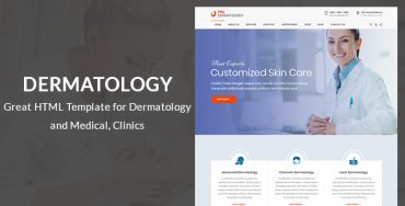 dermatology html template