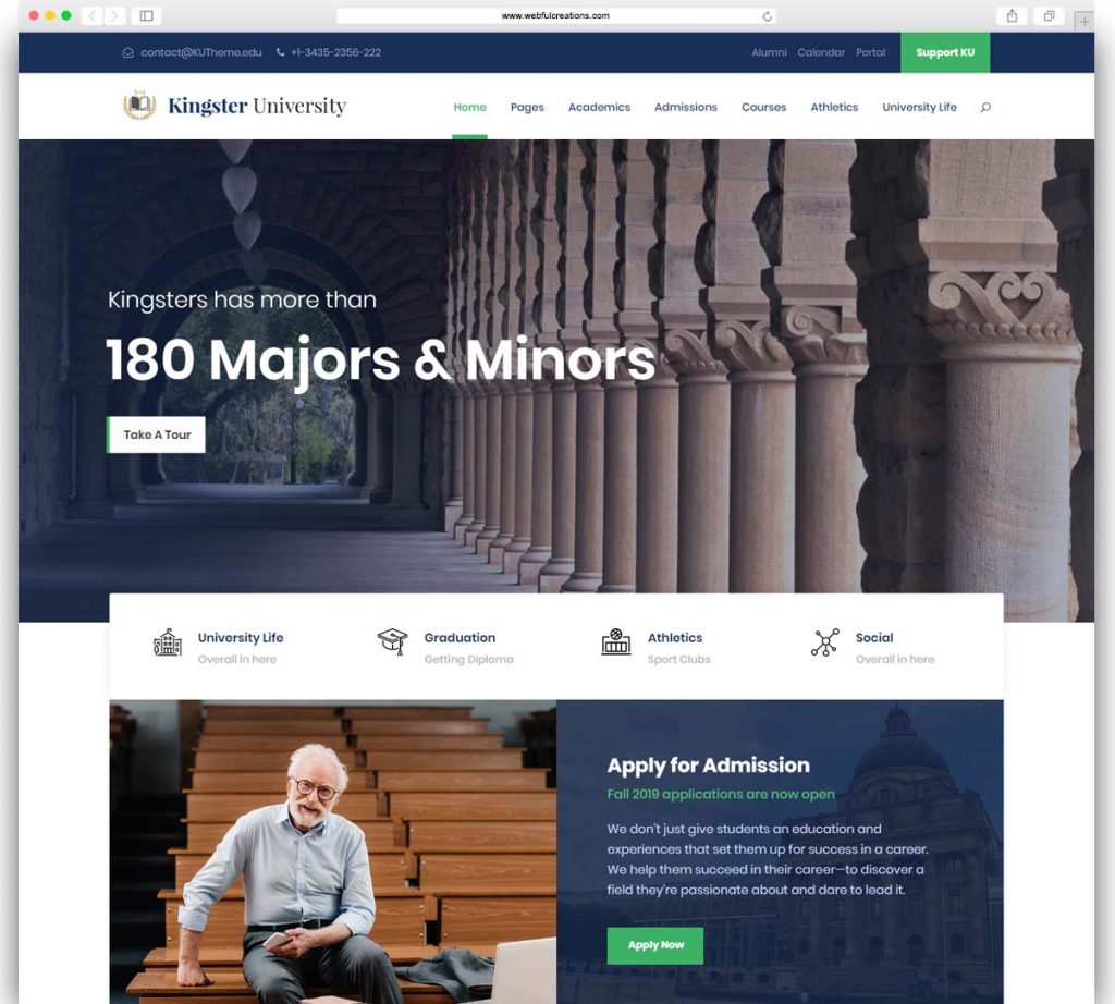 60+ Best Education WordPress Themes 2022 – Webful Creations