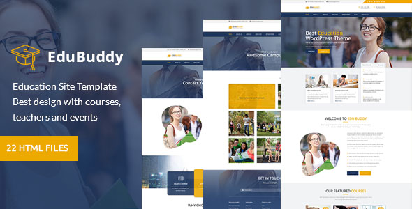 Education HTML template