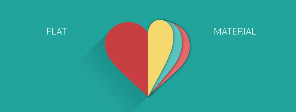 Flat UI design - Positive and negative aspects in Web designing