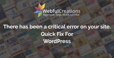 There Has Been A Critical Error On Your Website.