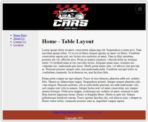 Tables in HTML - HTML Tutorial - Web Application Development - Webful ...