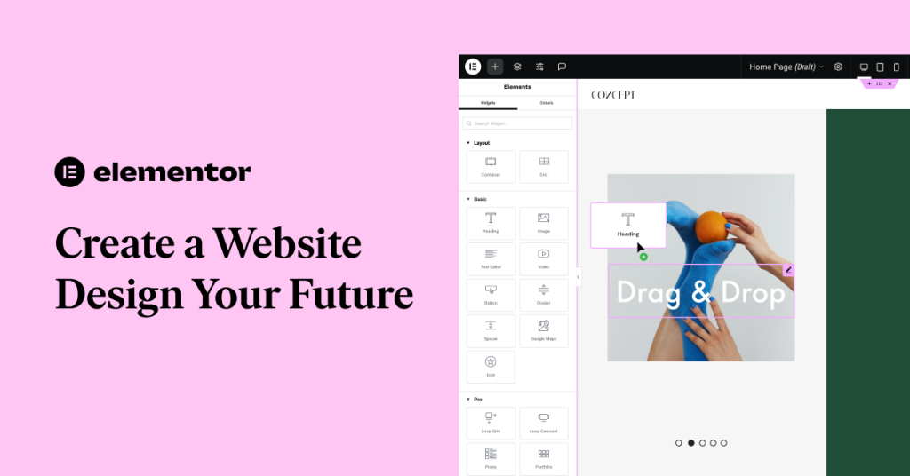 elementor page builder for WordPress
