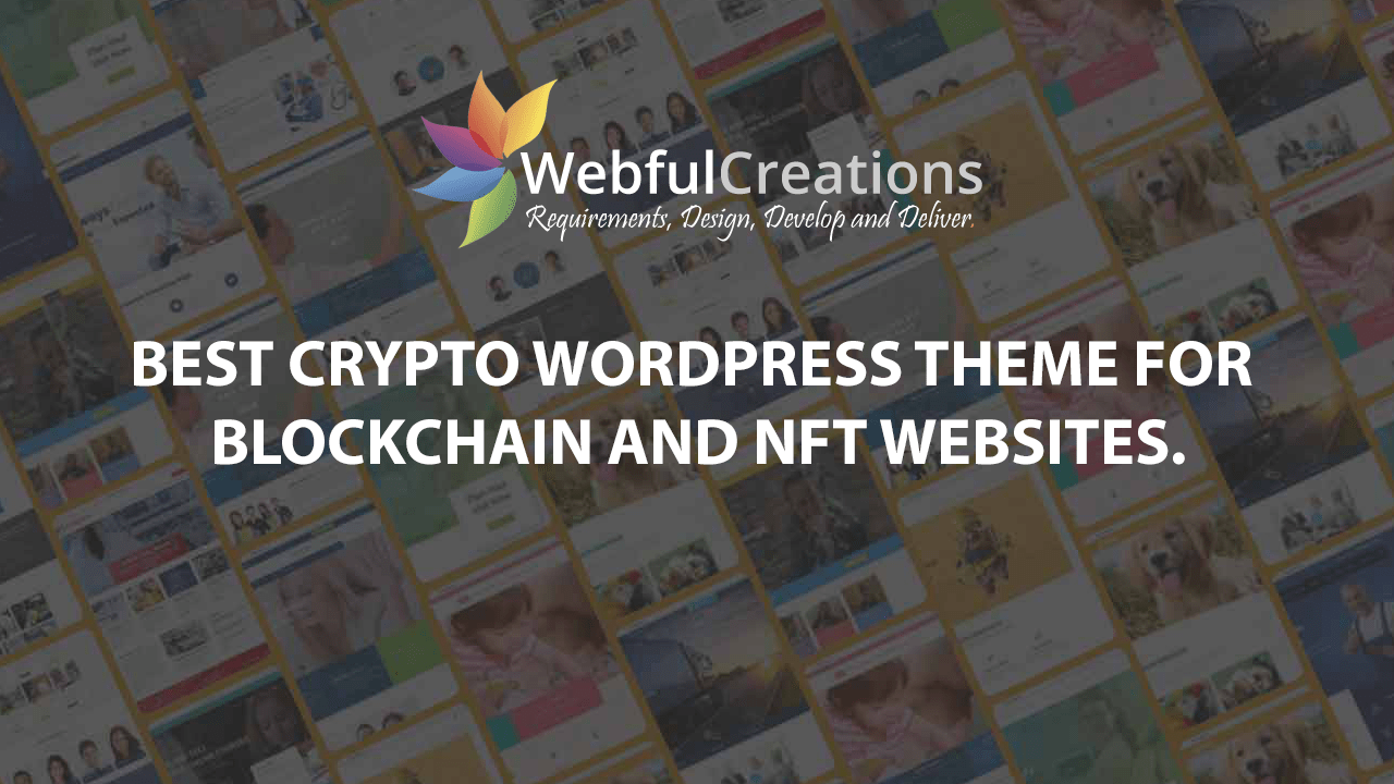 Best Crypto WordPress Theme For Blockchain And NFT Websites. - Webful ...