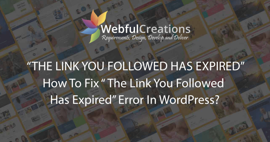 How to fix error in WordPress