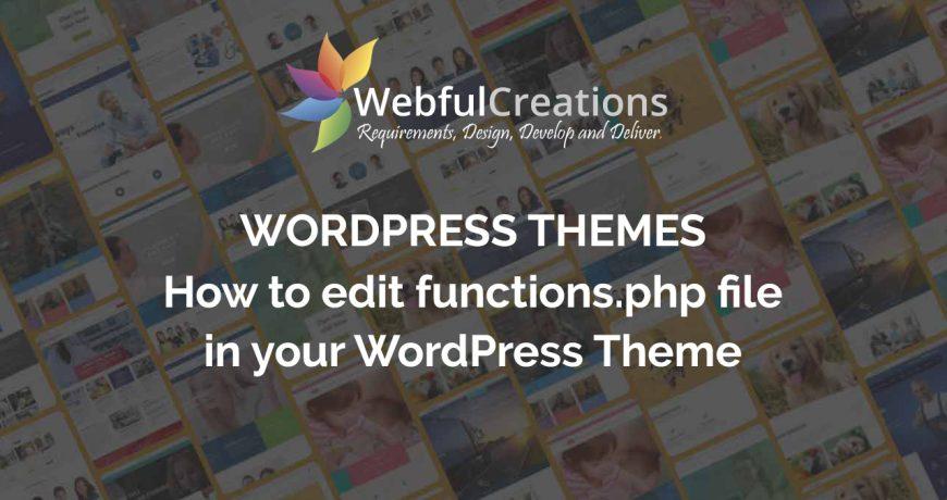 How to Edit functions.php file in your WordPress theme