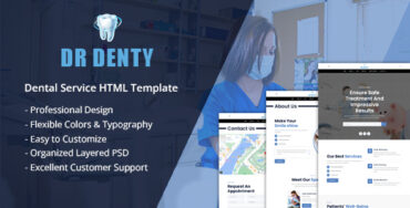 Dr Denty - Dentist & Medical HTML Template