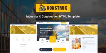 Construk - Construction & Building HTML Template