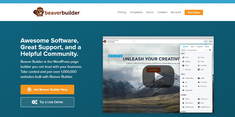 Beaver Builder - The Popular WordPress Landing Page Plugin