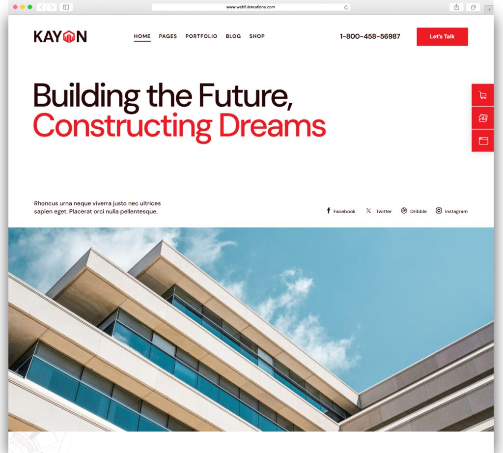 51+ Best Construction WordPress Themes – Webful Creations Vision