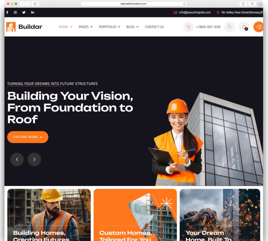 51+ Best Construction WordPress Themes – Webful Creations Vision