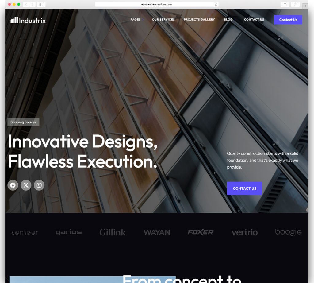 51+ Best Construction WordPress Themes – Webful Creations Vision