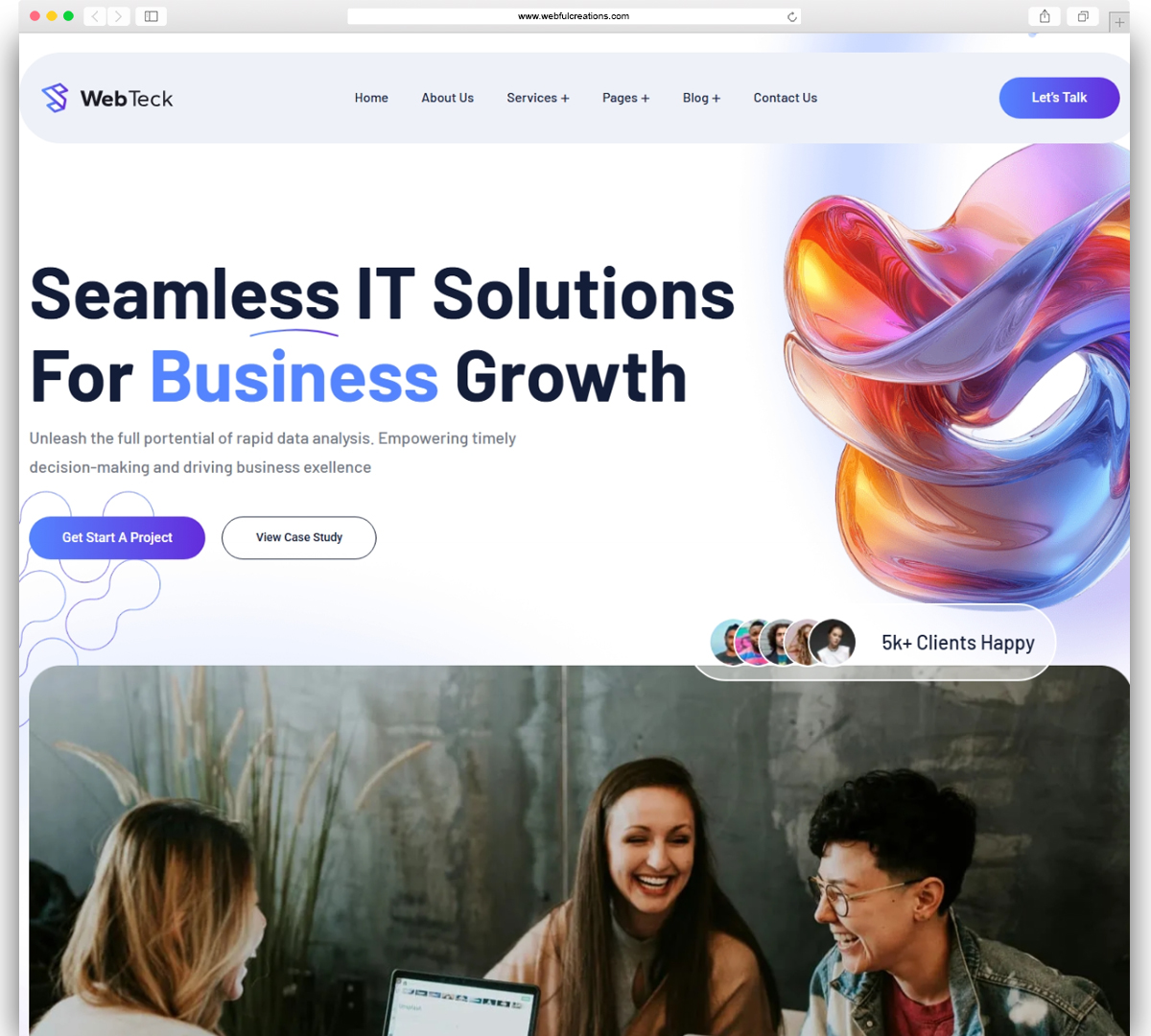 16+ Best IT Solution WordPress Themes 2025 Archives - Webful Creations ...