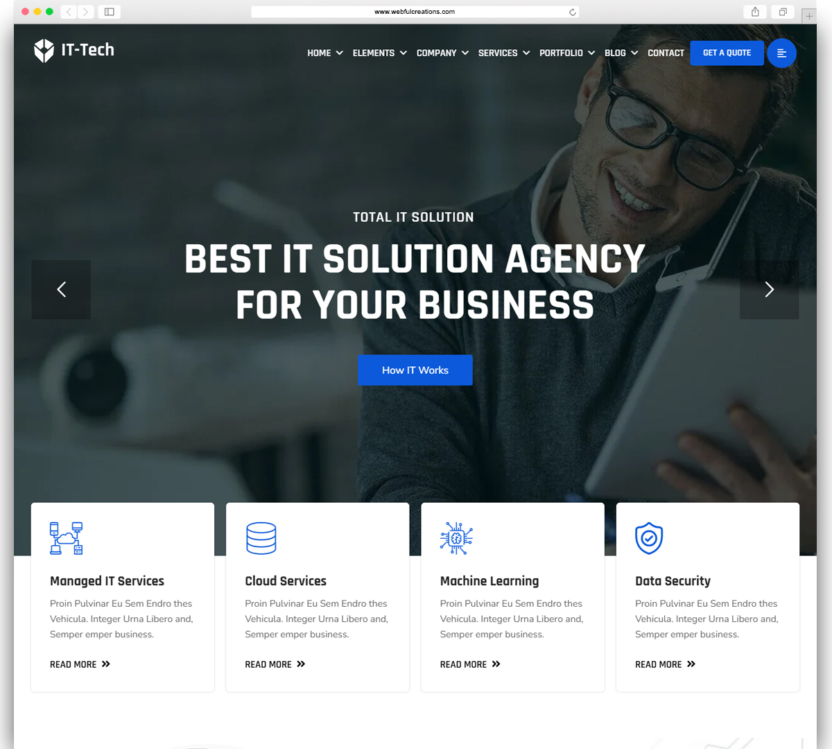16+ Best IT Solution WordPress Themes 2025 Archives - Webful Creations ...