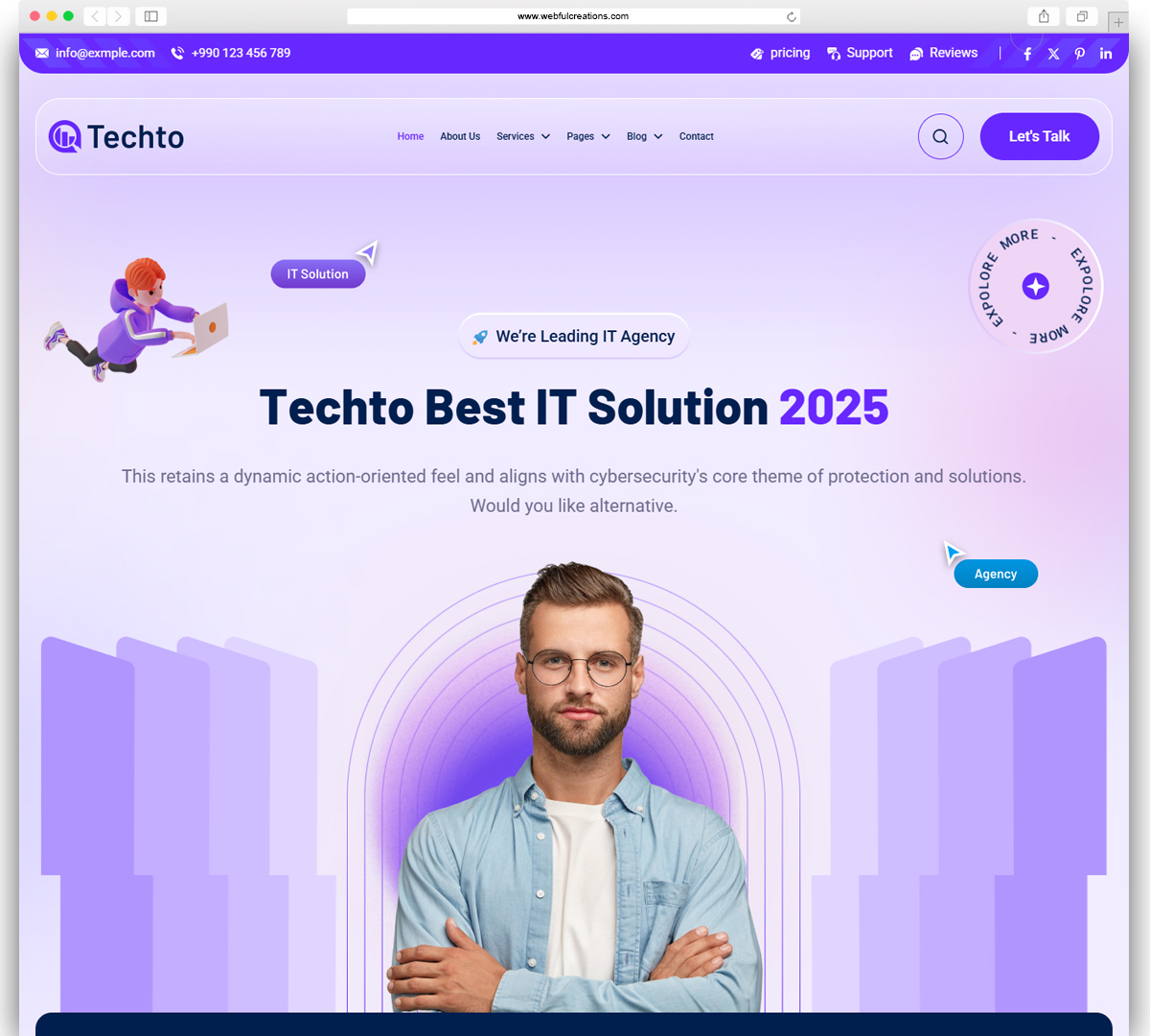 16+ Best IT Solution WordPress Themes 2025 Archives - Webful Creations ...