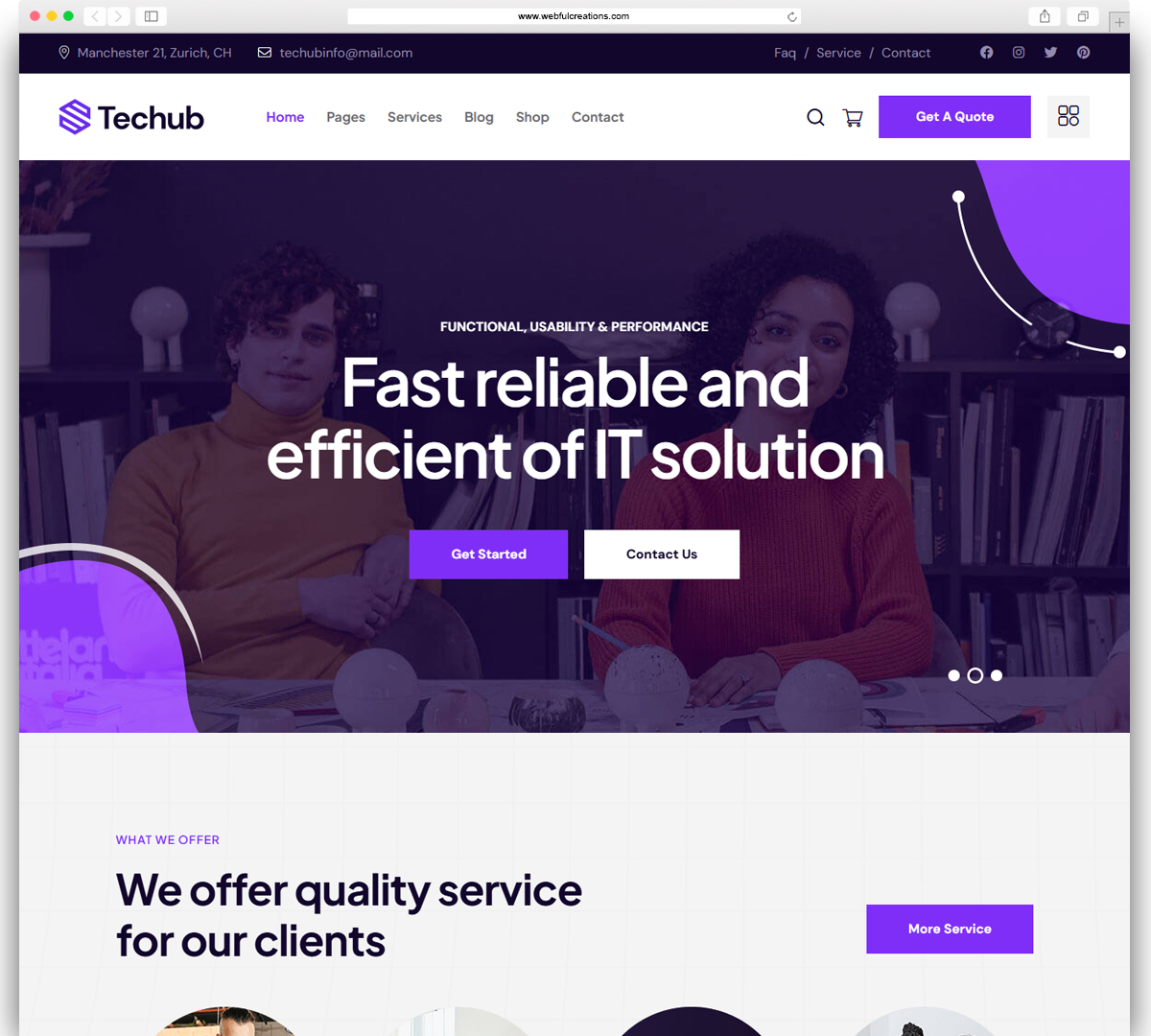 16+ Best IT Solution WordPress Themes 2025 Archives - Webful Creations ...